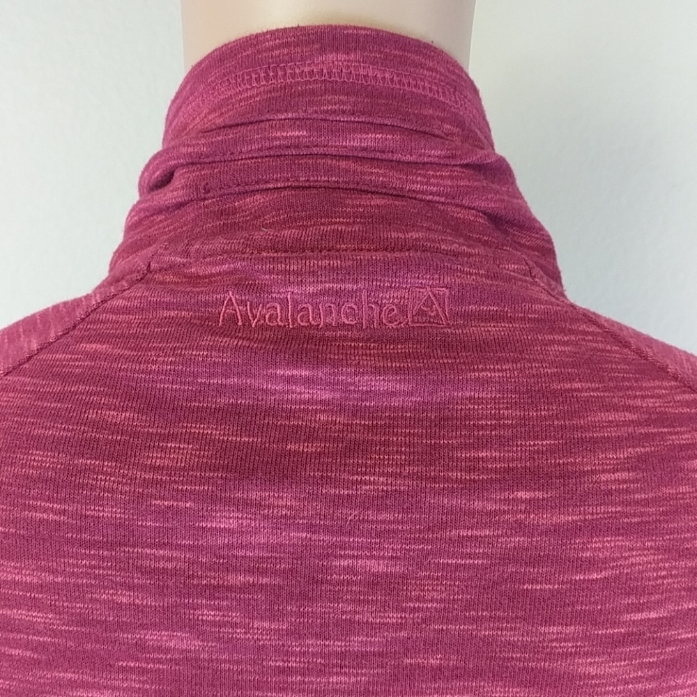 [Avalanche] Raspberry Pink Button Up Pullover - image 5